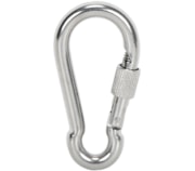 Mosquetão bombeiro com parafuso inox AISI316
