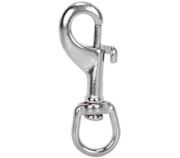 Mosquetão com destorcedor inox AISI316
