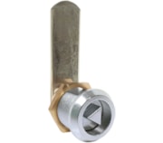 Fechadura metálica para contador chave triangular