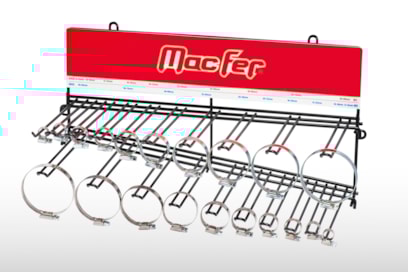 Expositor Abraçadeiras Metálicas