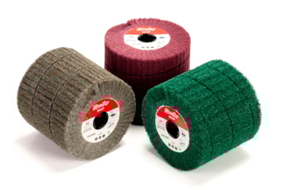 Rebolo de fibra abrasiva