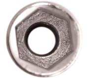 Chave tubular sólida perfurada