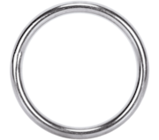 Dobradiça com ressalto 90º inox AISI316