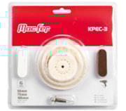 Kit polir escovas algodão circular