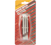 Jogo chaves "L" torx furada