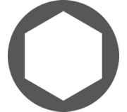 Jogo chaves "L" sextavadas interiores bola