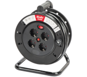 Extensão elétrica com enrolador